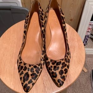 J crew animal heels